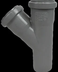 Discount PP grenrør 50/50 mm x 45° Afløbsrør