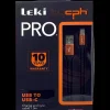 Discount PRO USB til USB-C Kabel - 1 meter sort Mobiltilbehør