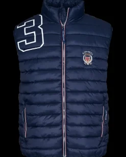 Online Puffer Vest - Navy Jakker Og Veste