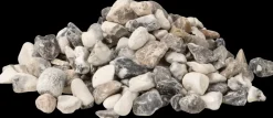 Hot Pyntegrus 8-16 mm 1000 kg - blåhvid Sand Og Grus