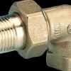 Radiatorforskruning 1/2'' vinkel - messing Radiator Tilbehør