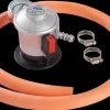 Outlet Regulator med slange og manometer Reserve- Og Løsdele|Gasslanger Og -Regulatorer