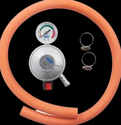 Outlet Regulator med slange og manometer Reserve- Og Løsdele|Gasslanger Og -Regulatorer