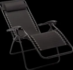 Best Relax stol sort med fodstøtte Solvogne