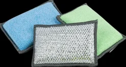 Online Rengøringssvamp mikrofiber 3-pak Rengøringsartikler