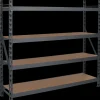 New Rockfort Stålreol med 4 hylder 182,5 x 180 x 50 cm Stålreoler