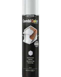 New Hammerlak spray 400 ml - sølv mat Spraymaling