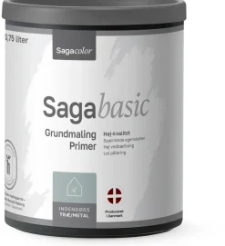 Sale Spærre- & Grundmaling - Hvid 0,75 liter Grunding