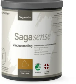 Hot Vinduesmaling 0,75 liter - Hvid Træ- Og Metalmaling