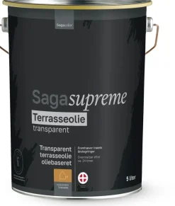 Outlet Terrasseolie 5 liter - Klar Træbeskyttelse Og -Olie