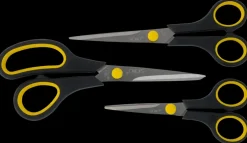Outlet Saksesæt 3-pak - assorterede farver Knive Og Sakse