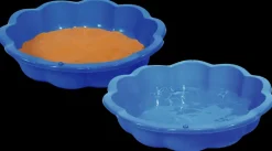 Clearance Sandkasse og badebassin plast - blå Gynger, Legehuse Og Sandkasser
