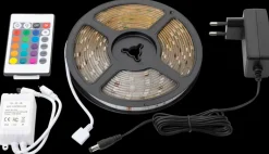 Best Flexstrip RGB LED og fjernbetjening - 5 meter Lyslister