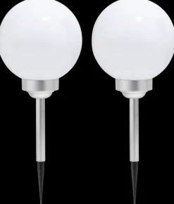 Outlet Solcellelampe H. 43 cm 2-pak Solcellelamper