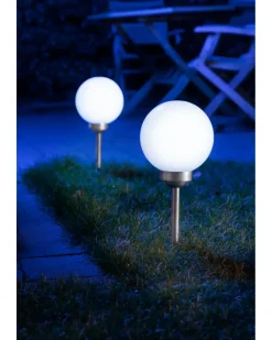 Outlet Solcellelampe H. 43 cm 2-pak Solcellelamper