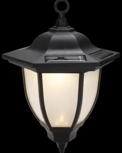 New Solcellelampe LED til ophæng H. 22,5 cm Solcellelamper