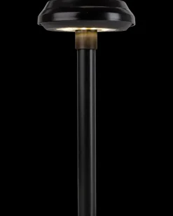 Hot Solcellelampe med spyd og down light H. 33 cm Solcellelamper