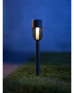 Outlet Solcellelampe på spyd H. 35 cm Solcellelamper