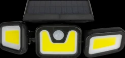Sale Solcellelampe tredelt med sensor Solcellelamper