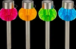 Solcellelanterne multifunktion assorteret Solcellelamper