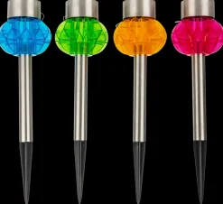 Solcellelanterne multifunktion assorteret Solcellelamper