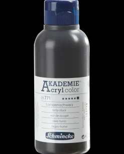 Outlet Akrylfarve 250 ml Lamp black Akrylmaling