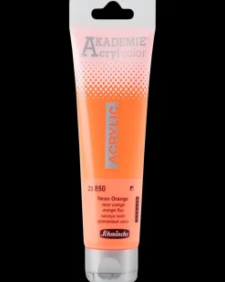 Online Akryl 120 ml - neon orange Akrylmaling