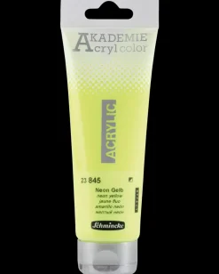Outlet Akryl 120 ml - neon gul Akrylmaling