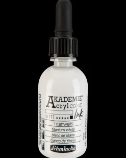 Best Akryl Ink 50 ml - titaniumhvid Akrylmaling