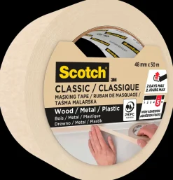 Clearance Scotch® Afdækningstape 50 meter x 48 mm Tape
