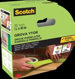 Clearance Scotch® Afdækningstape Ru overflader 41 meter - 36 mm Tape