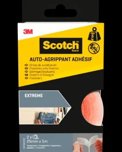 Online ™ Ekstreme Fasteners Transparent - 25 mm x 1 meter Tape