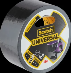 Sale ® Universal Lærredstape Sort 48 mm x 25 meter Tape