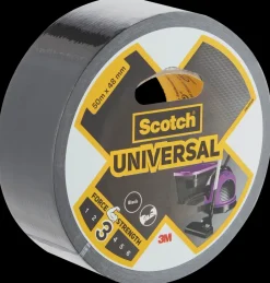 Sale ® Universal Lærredstape Sort 48 mm x 50 meter Tape