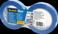 Discount Blue™ Afdækningstape - 24 mm x 41 meter - 2 ruller Tape
