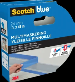 Hot Blue™ Afdækningstape - 24 mm x 41 meter - 1 rulle Tape