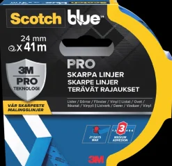 Outlet Blue™ PRO Afdækningstape 24 mm x 41 meter Tape
