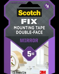 Best -FIX™ Dobbeltklæbende Spejl 19 mm x 1,5 meter Tape