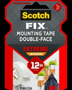 Online -FIX™ Dobbeltklæbende Ekstrem INDE 19 mm x 1,8 meter Tape
