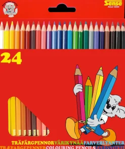 Hot Farveblyanter 24 stk. Øvrige Hobbyartikler