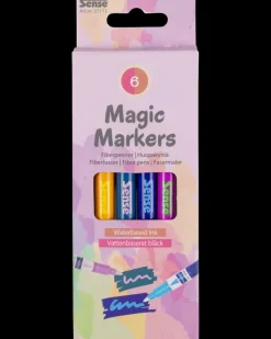 Outlet Magic Markers 6-pak Øvrige Hobbyartikler