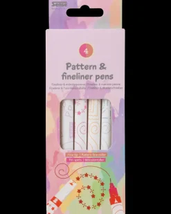 Discount Mønsterpenne 4-pak Øvrige Hobbyartikler