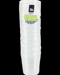 Hot Shotglas 3 cl genanvendelig 20-pak Service Og Bestik|Underholdning Til Nytår