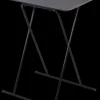 Clearance Sidebord foldbart sort Klapstole Og -Borde
