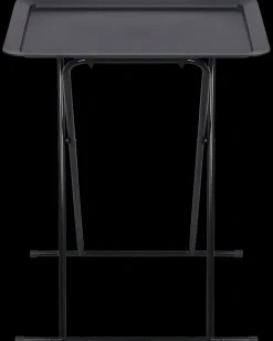 Clearance Sidebord foldbart sort Klapstole Og -Borde