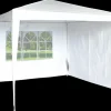 New Sidevæg pavillon 2-pak hvid Pavilloner, Partytelte Og Tilbehør