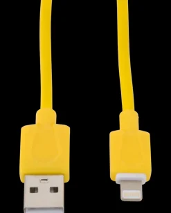 Clearance Lightningkabel 1 meter - gul Mobiltilbehør