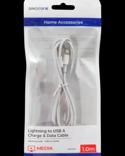 Clearance Lightningkabel 1 meter - hvid Mobiltilbehør