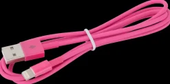 Best Lightningkabel 1 meter - pink Mobiltilbehør