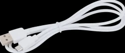 Clearance SINOX Micro-USB b-a 1 meter - hvid Mobiltilbehør